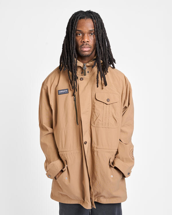 【東京サンゴリアス】 フード付き ジャケット adidas Originals LONGRIDGE SPZL Jacket | KF6805 | AFEW STORE